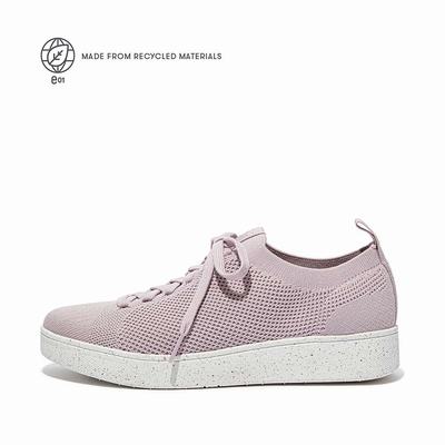 Women's Fitflop RALLY E01 Multi-Knit Trainers Pink | Ireland-17409