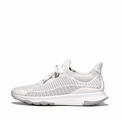 Women's Fitflop VITAMIN FFX Knit Sports Trainers White | Ireland-31728