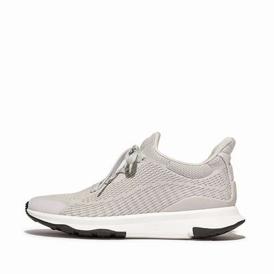 Women's Fitflop VITAMIN FFX Knit Sports Trainers Grey | Ireland-86215