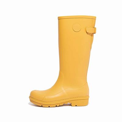 Women's Fitflop WONDERWELLY Tall Wellies Flower Orange | Ireland-95210