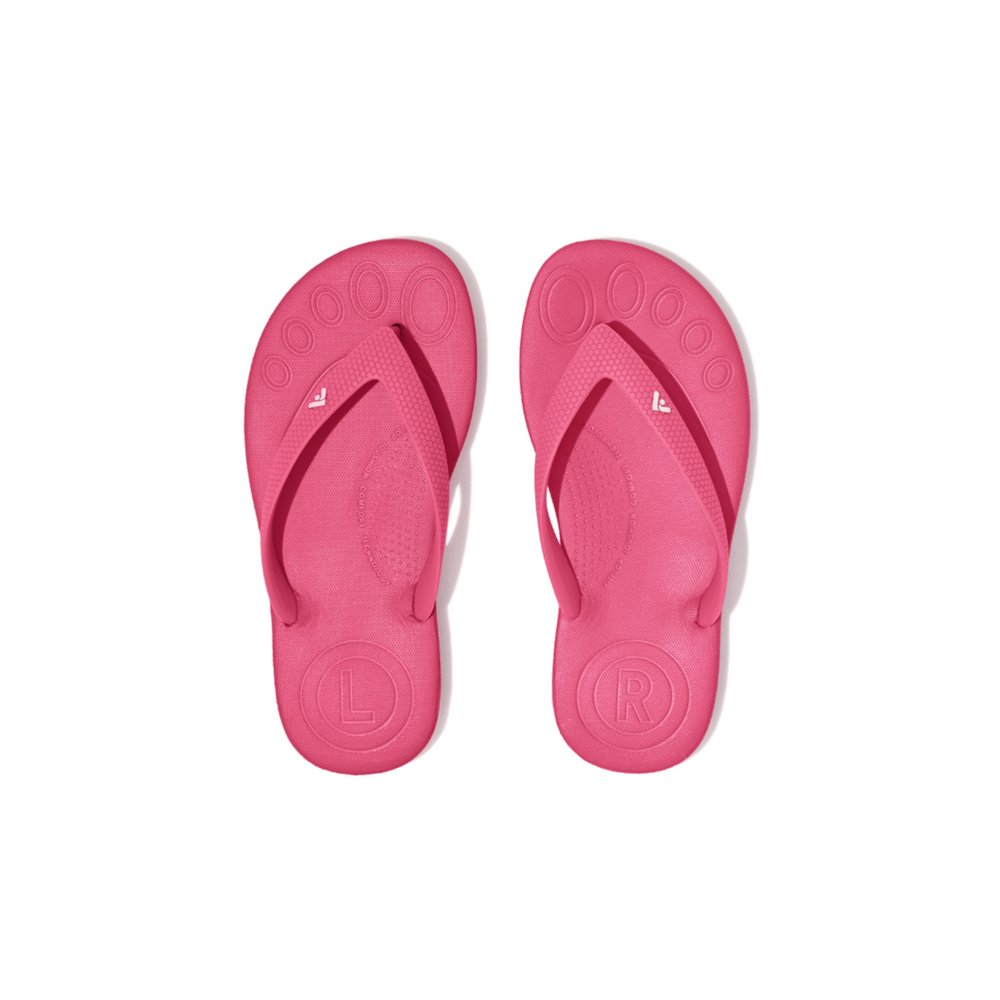 Kids' Fitflop IQUSHION Ergonomic Sandals Pink | Ireland-15436