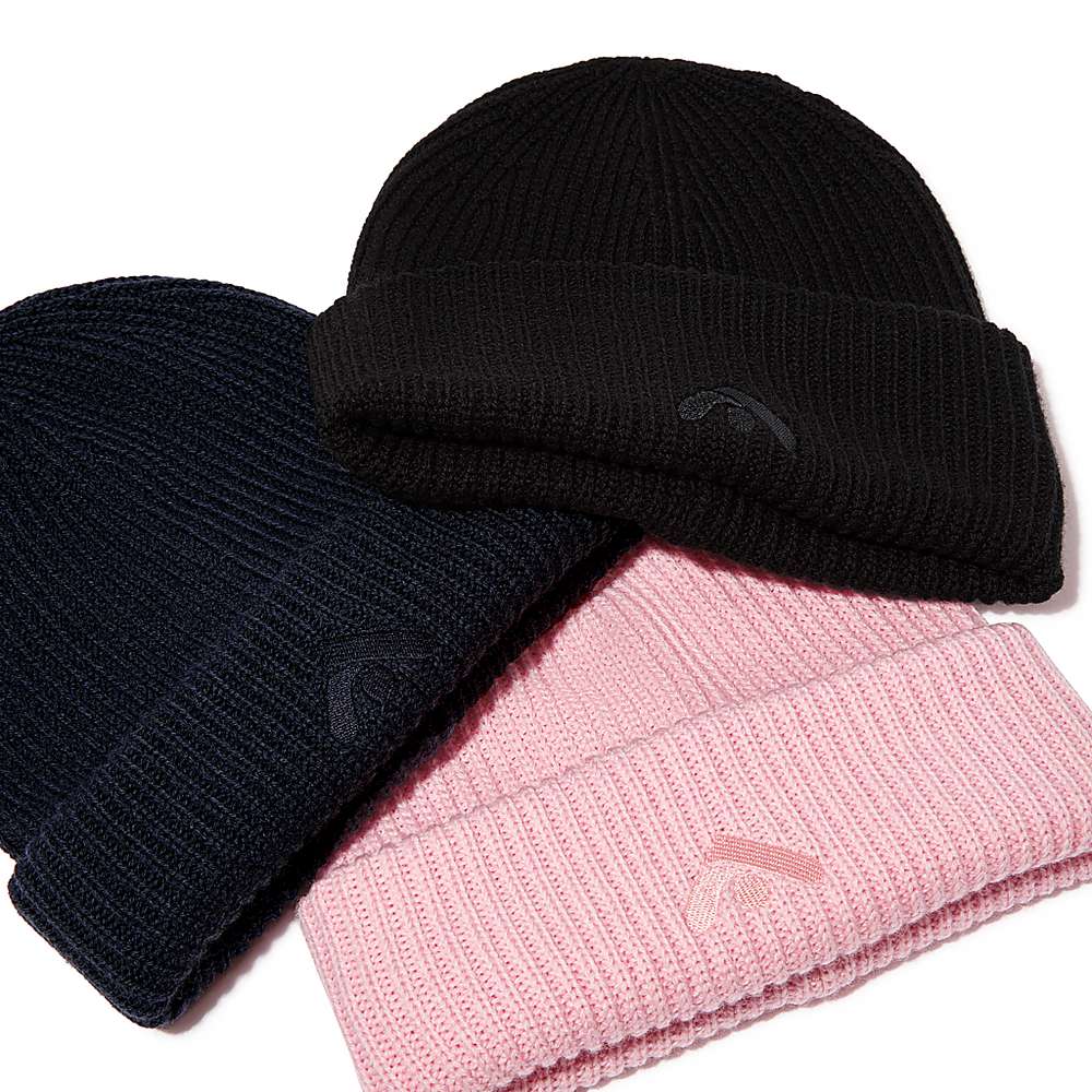 Women's Fitflop BASIC THREADS Merino Wool Knit Beanie Pink | Ireland-07913