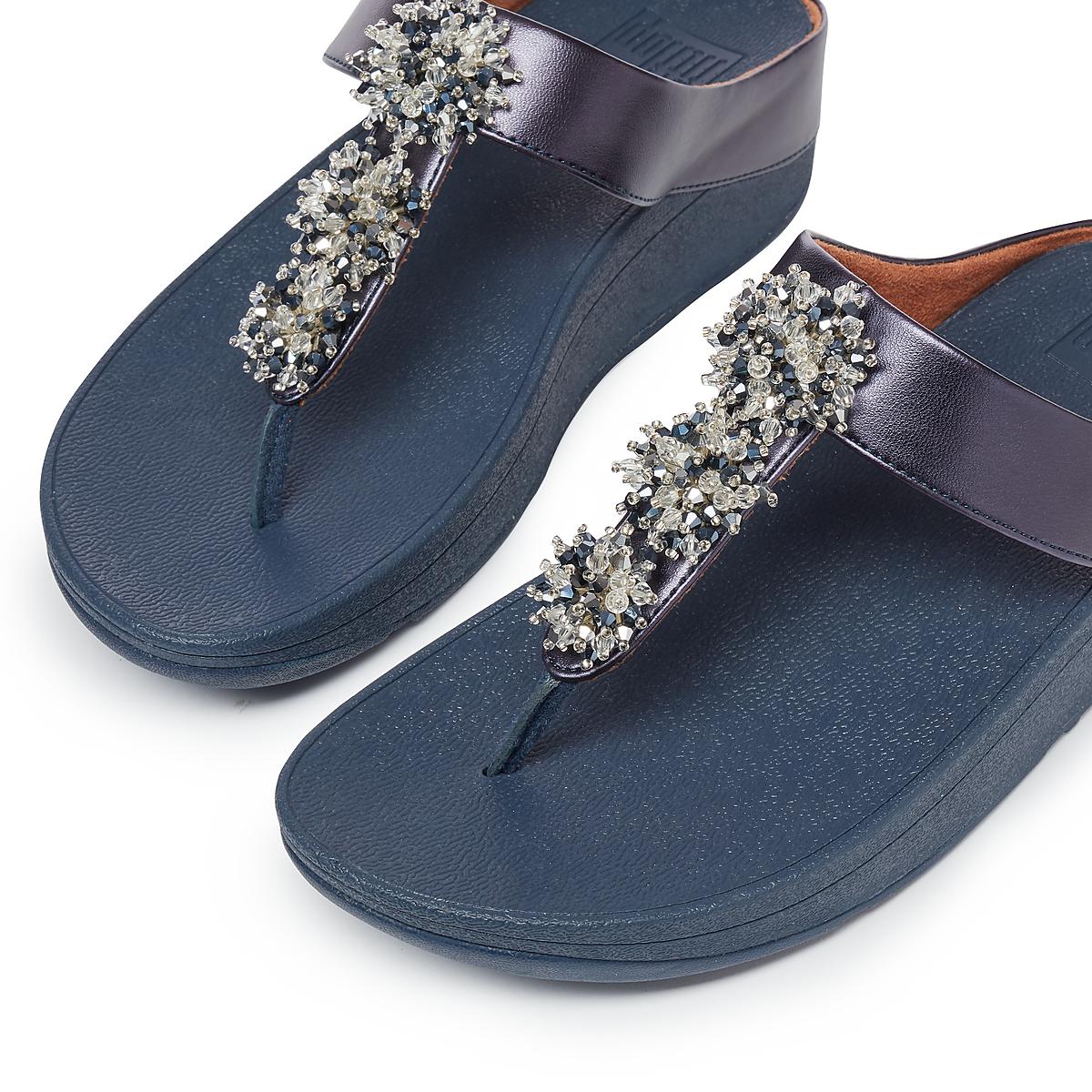 Women's Fitflop GALAXY Toe-Thongs Sandals Blue | Ireland-23675