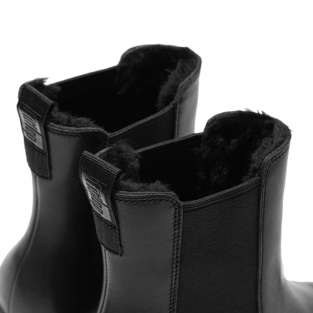 Women's Fitflop PILAR Shearling-Lined Chelsea Boots Black | Ireland-34215