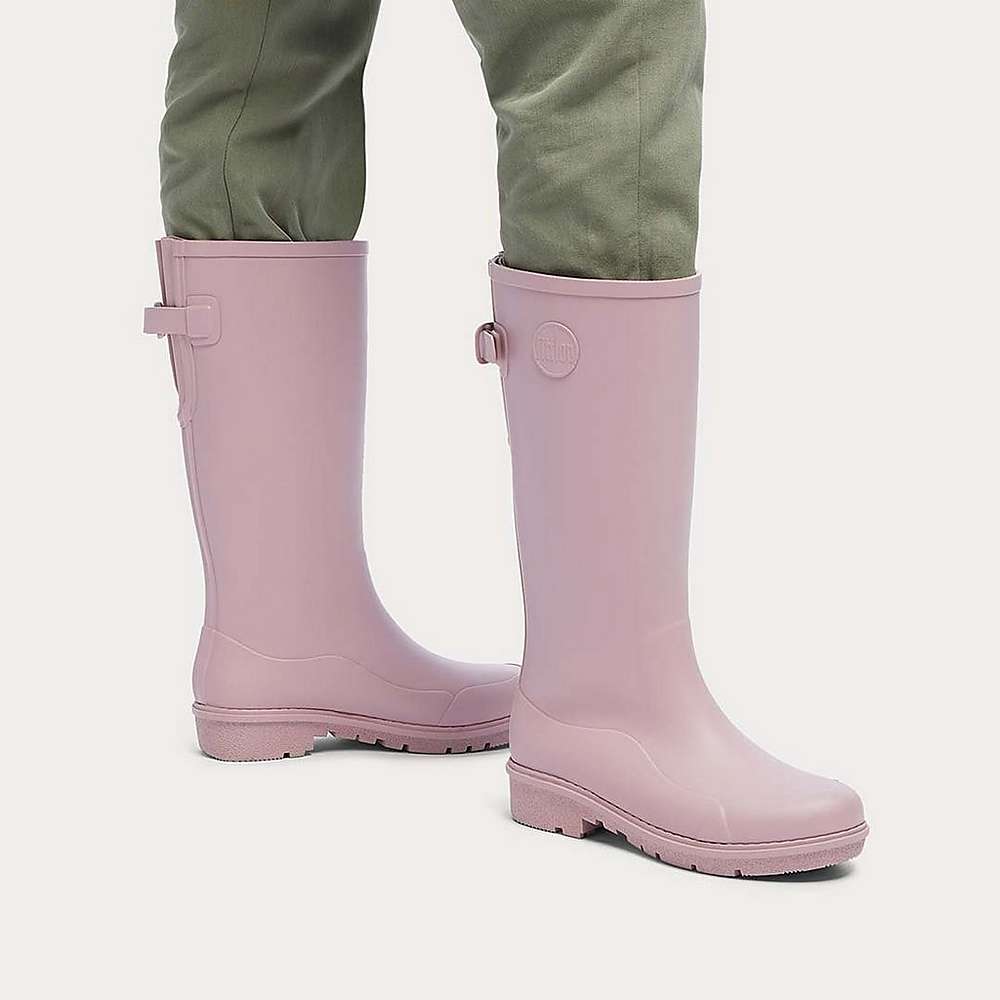 Women's Fitflop WONDERWELLY Tall Wellies Pink | Ireland-07486