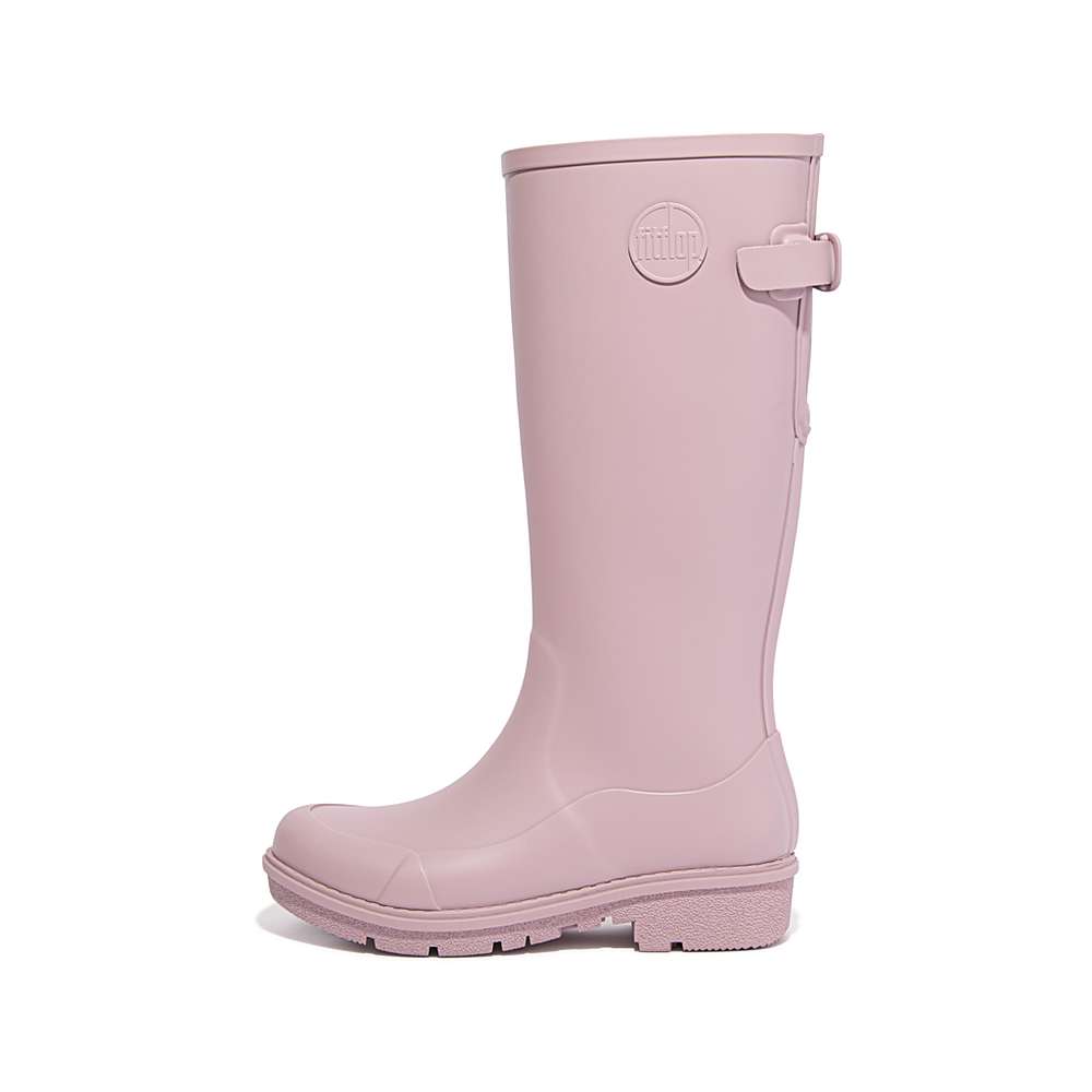 Women\'s Fitflop WONDERWELLY Tall Wellies Pink | Ireland-07486